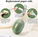 Double-Sided Travel Portable Lint Shaver Roller